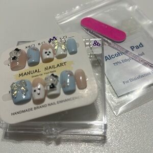 Brand New Hand Made Press on Nails # 86